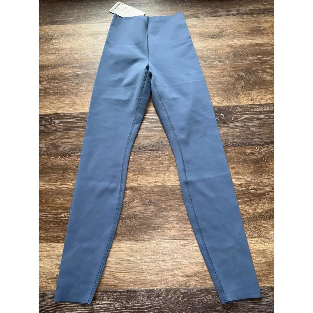 Lululemon Glow Up Tight High Rise 28” Washed Denim Size 6 NWT